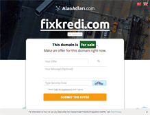 Tablet Screenshot of fixkredi.com